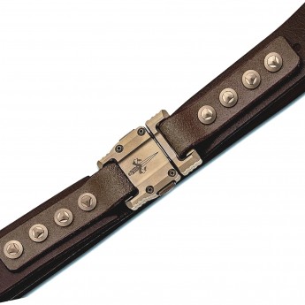 Ремень MARFIONE CUSTOM APIS BELT DISTRESSED DARK BROWN WATER BUFFALO Ремень MARFIONE CUSTOM APIS BELT DISTRESSED DARK BROWN WATER BUFFALO